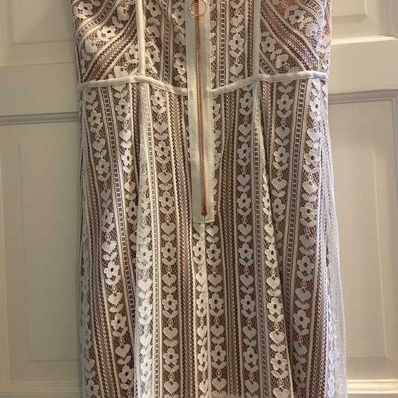 For Love and Lemons Dakota Lace Midi Dress Size S - Picture 4 of 5